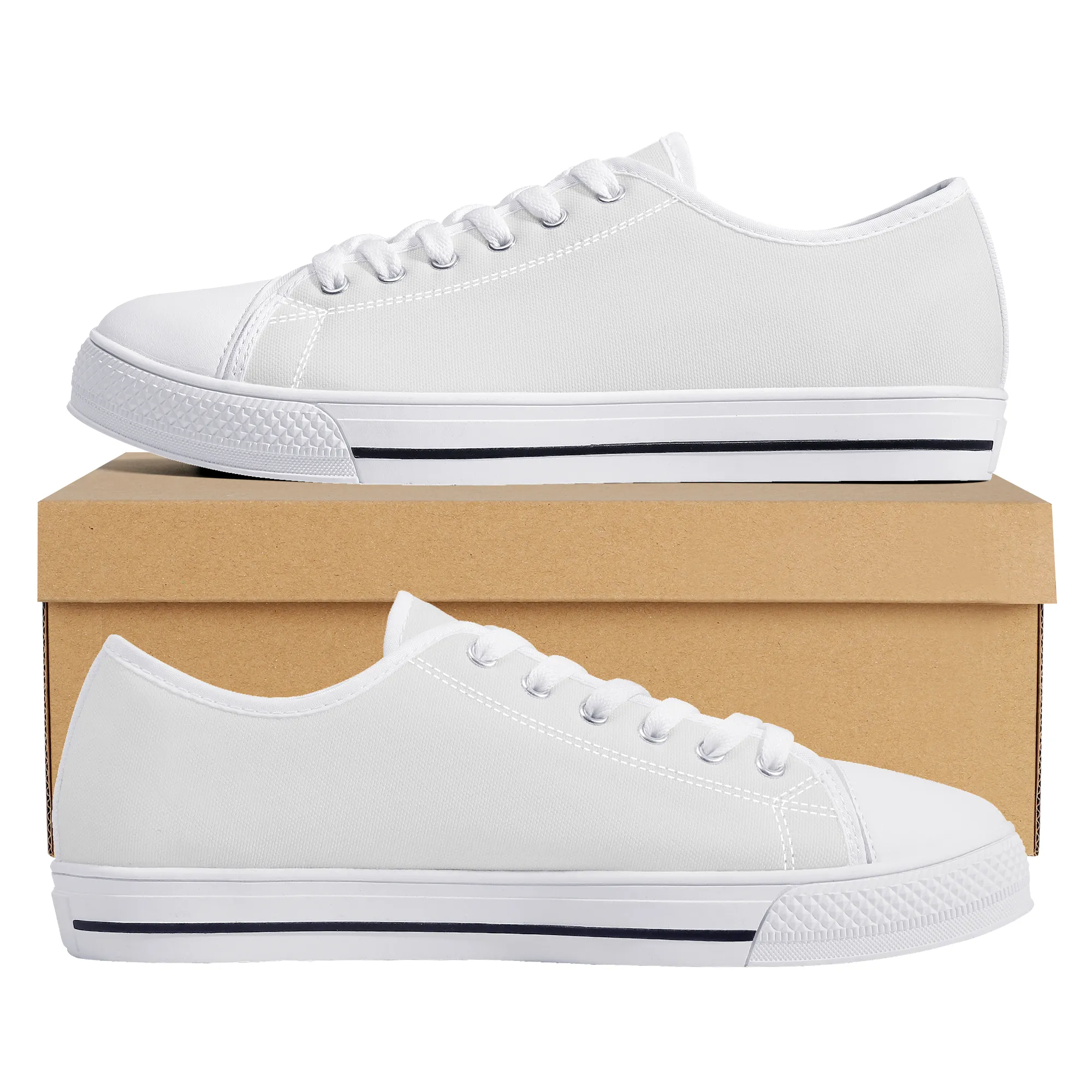 StripeCraft Custom Low-Tops