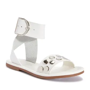 Studded flat sandal
