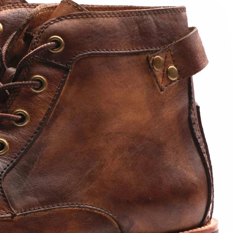 Stylish Leather Boots for Men by Hunter™