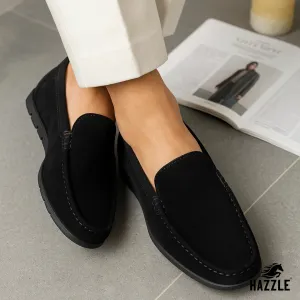 Suede Black Loafer-01