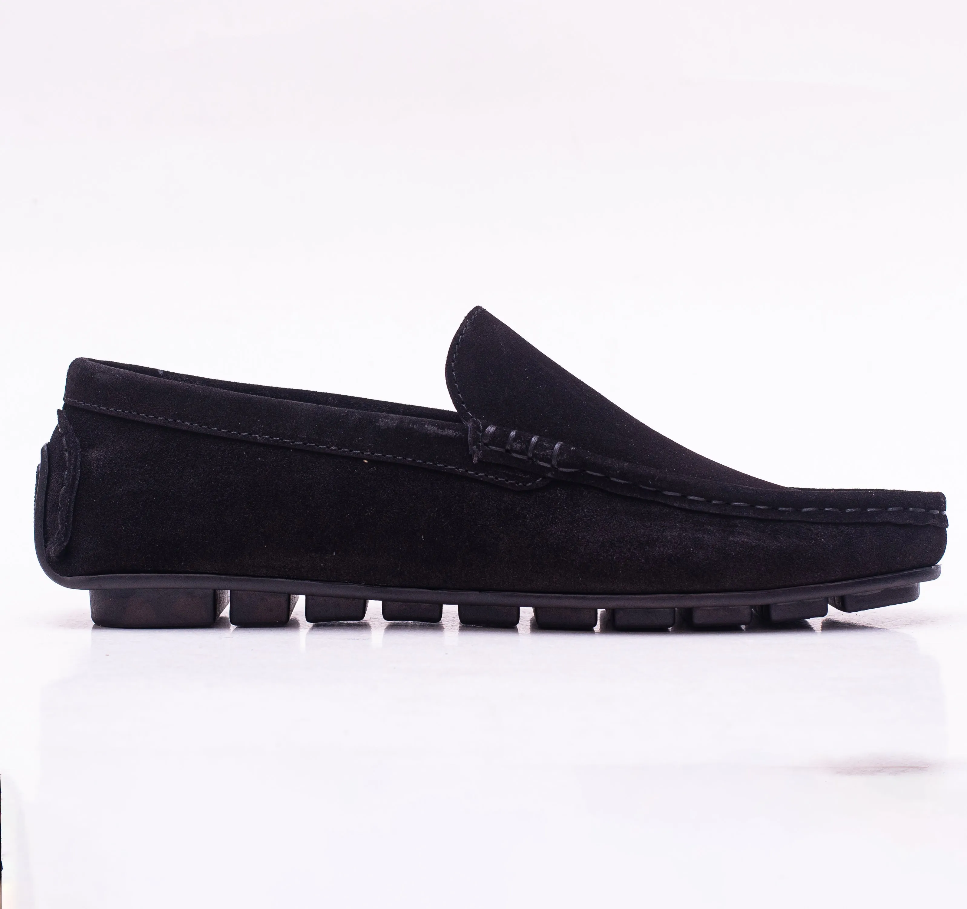 Suede Black Loafer-01