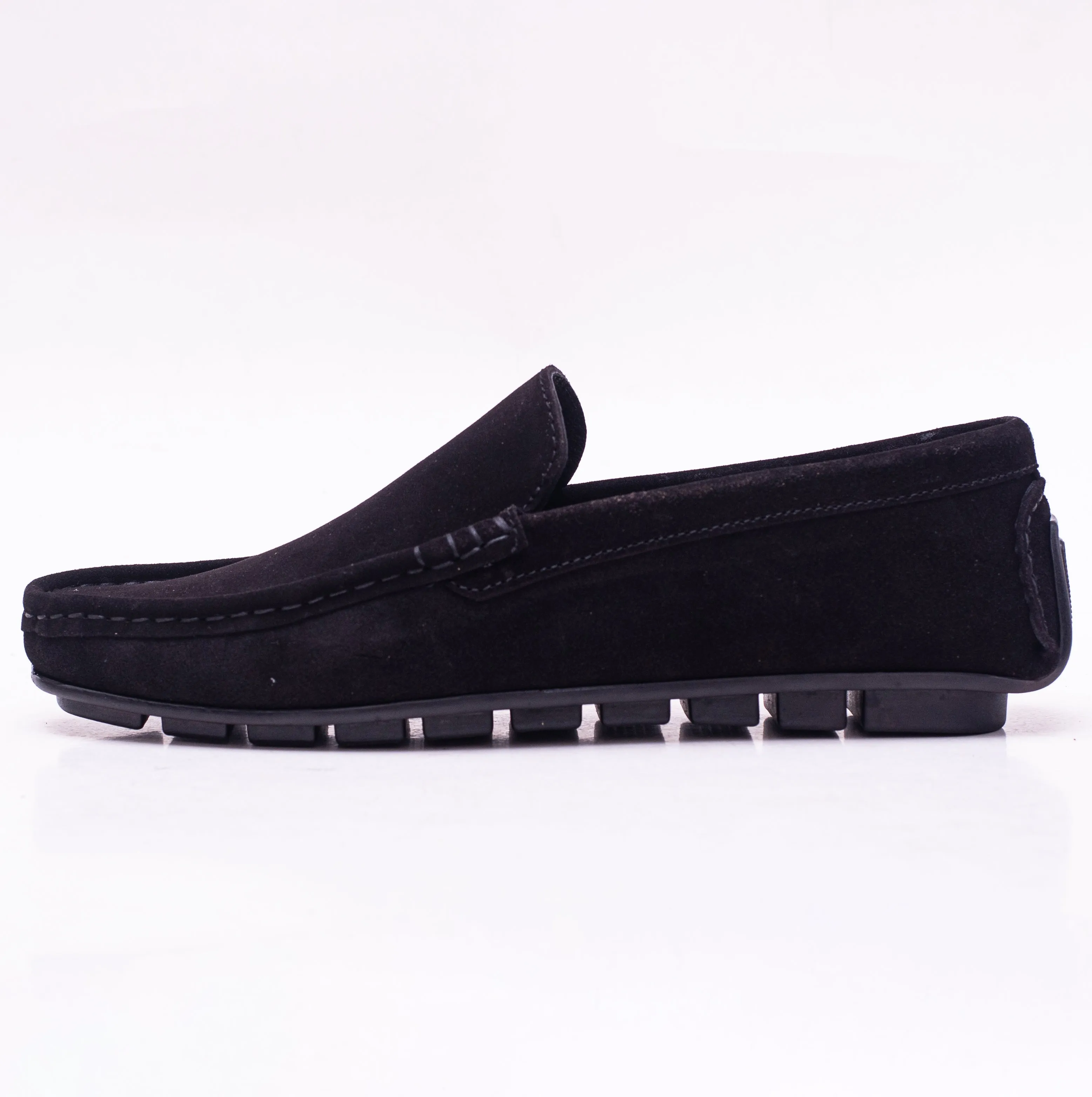 Suede Black Loafer-01