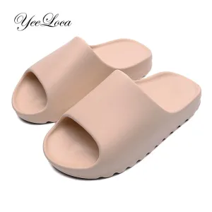 Summer Slippers Men Women Indoor Eva 2020 Cool Soft Bottom Sandals Trend Unisex Slides Light Beach Shoes Slippers Home  35-46