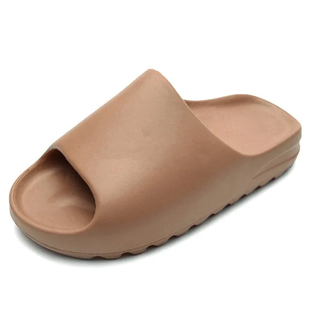 Summer Slippers Men Women Indoor Eva 2020 Cool Soft Bottom Sandals Trend Unisex Slides Light Beach Shoes Slippers Home  35-46