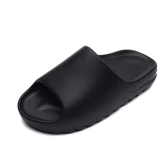 Summer Slippers Men Women Indoor Eva 2020 Cool Soft Bottom Sandals Trend Unisex Slides Light Beach Shoes Slippers Home  35-46
