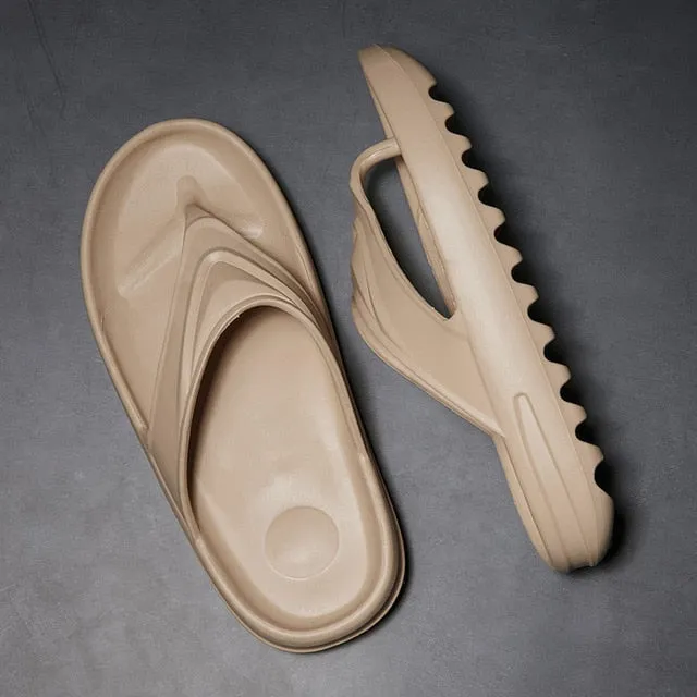 Summer Slippers Men Women Indoor Eva 2020 Cool Soft Bottom Sandals Trend Unisex Slides Light Beach Shoes Slippers Home  35-46