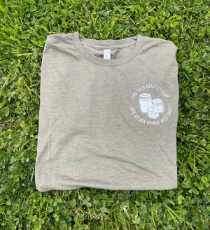 Super Soft Short Sleeve Olive The Old Rusty Coop T-shirt