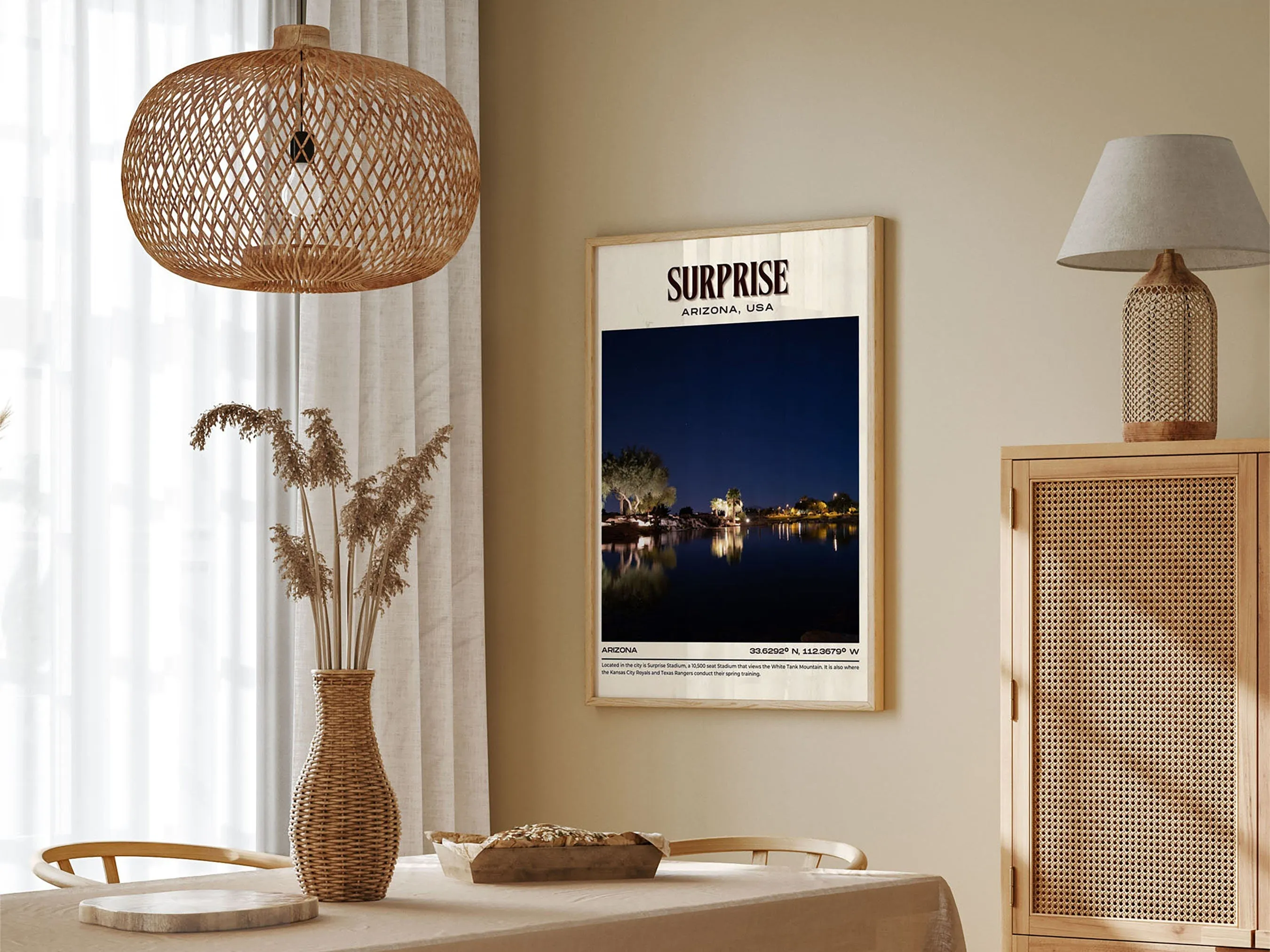 Surprise Vintage Wall Art, Arizona, USA