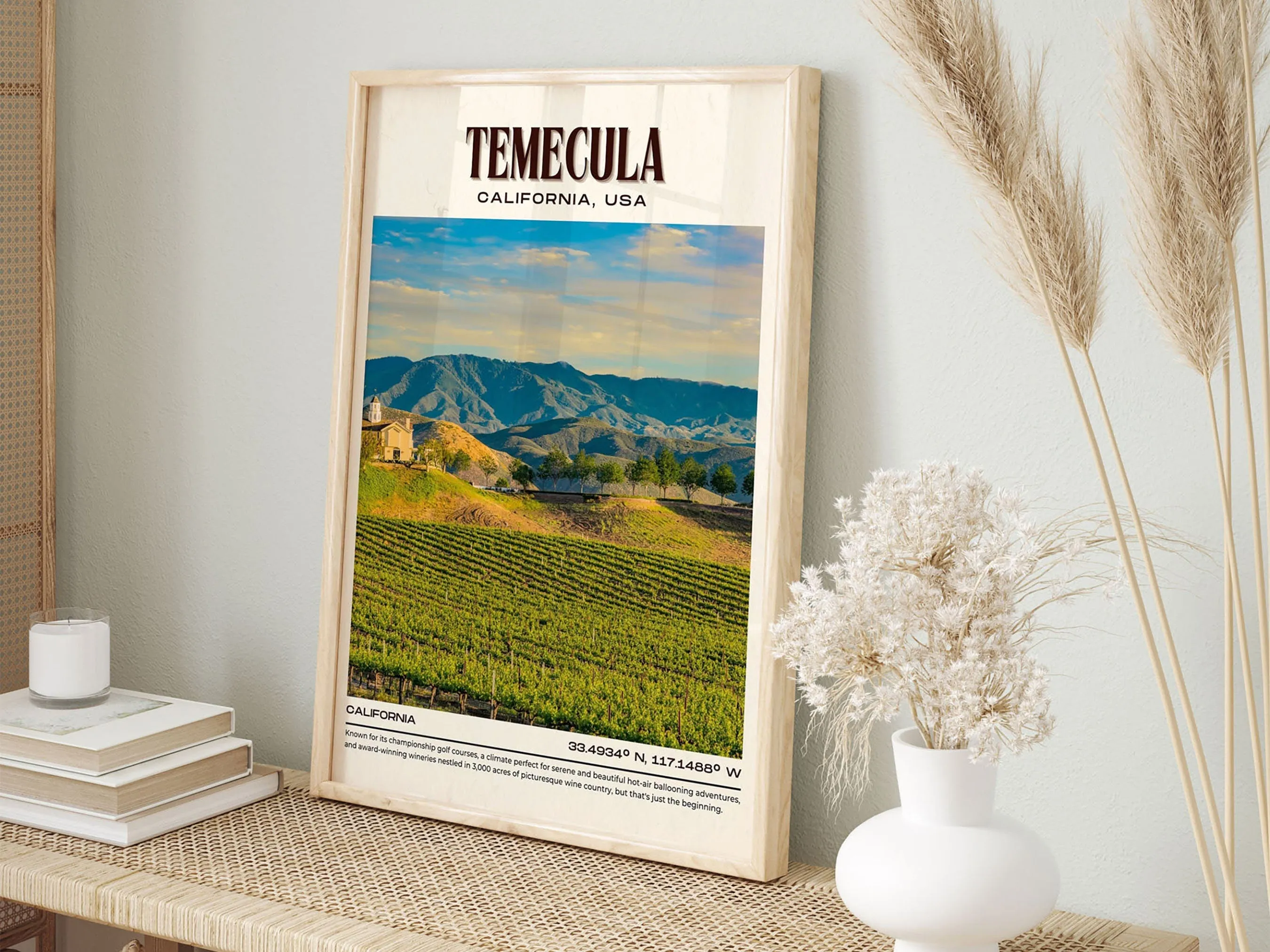 Temecula Vintage Wall Art, California, USA