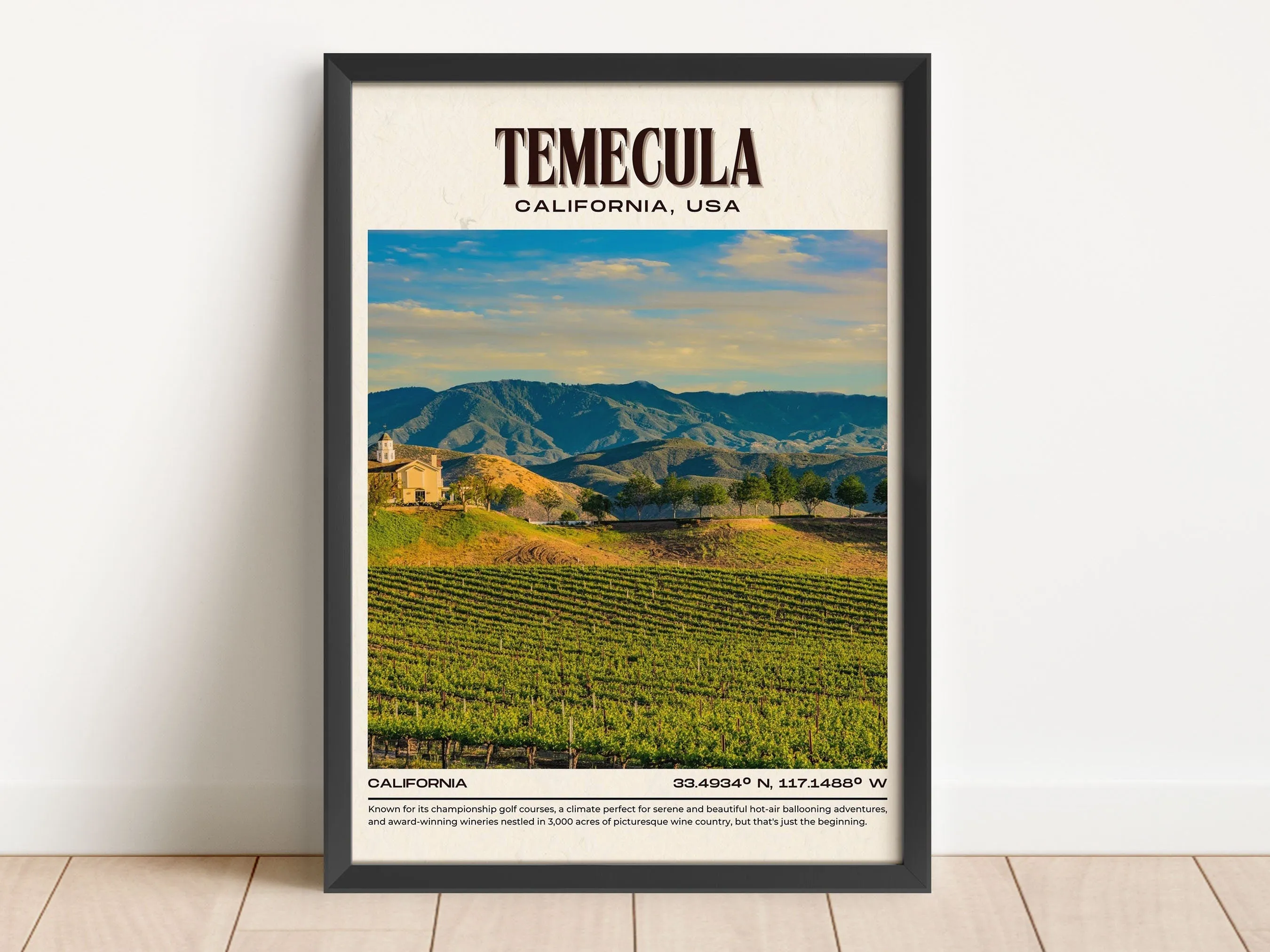 Temecula Vintage Wall Art, California, USA