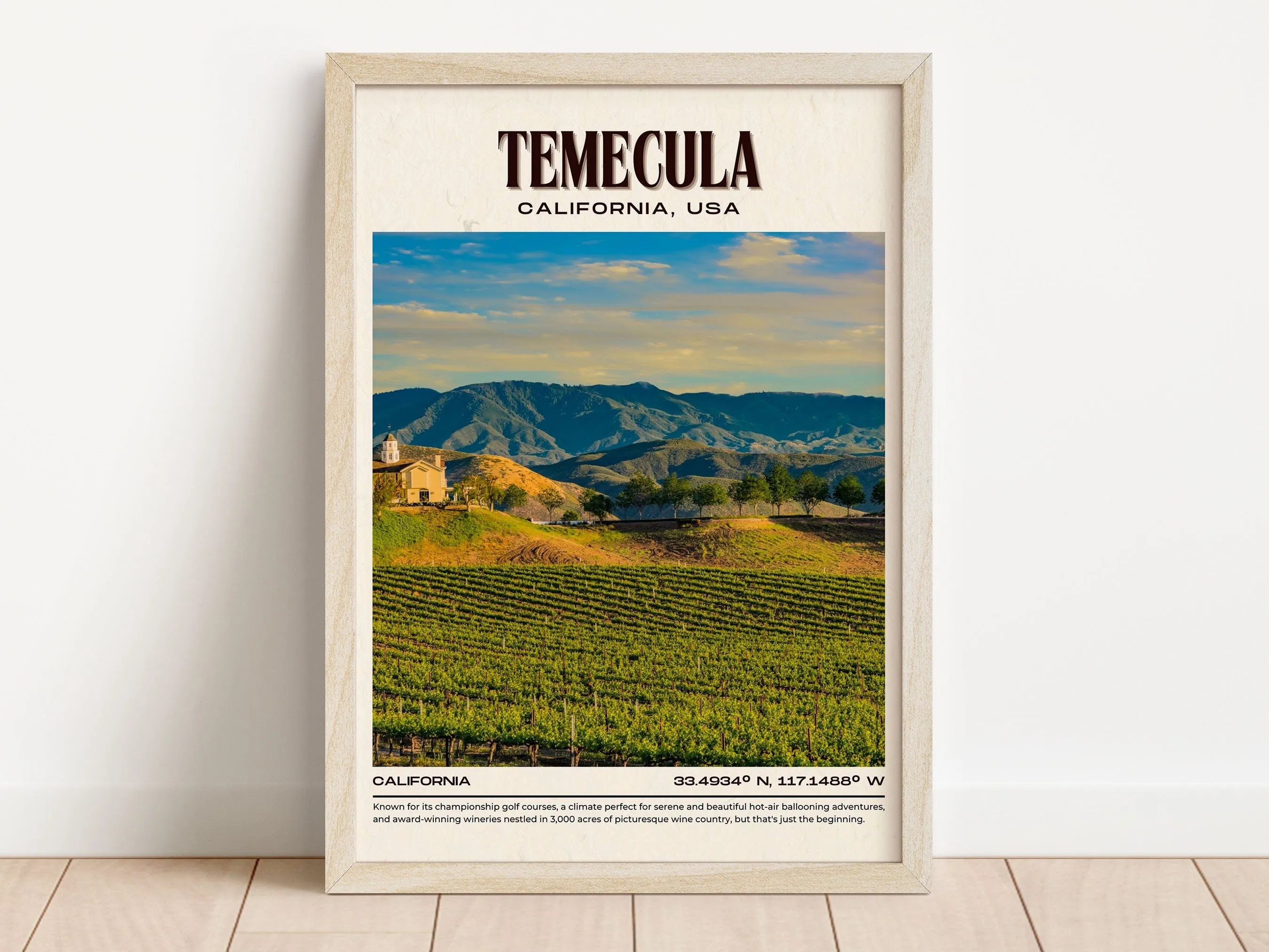 Temecula Vintage Wall Art, California, USA