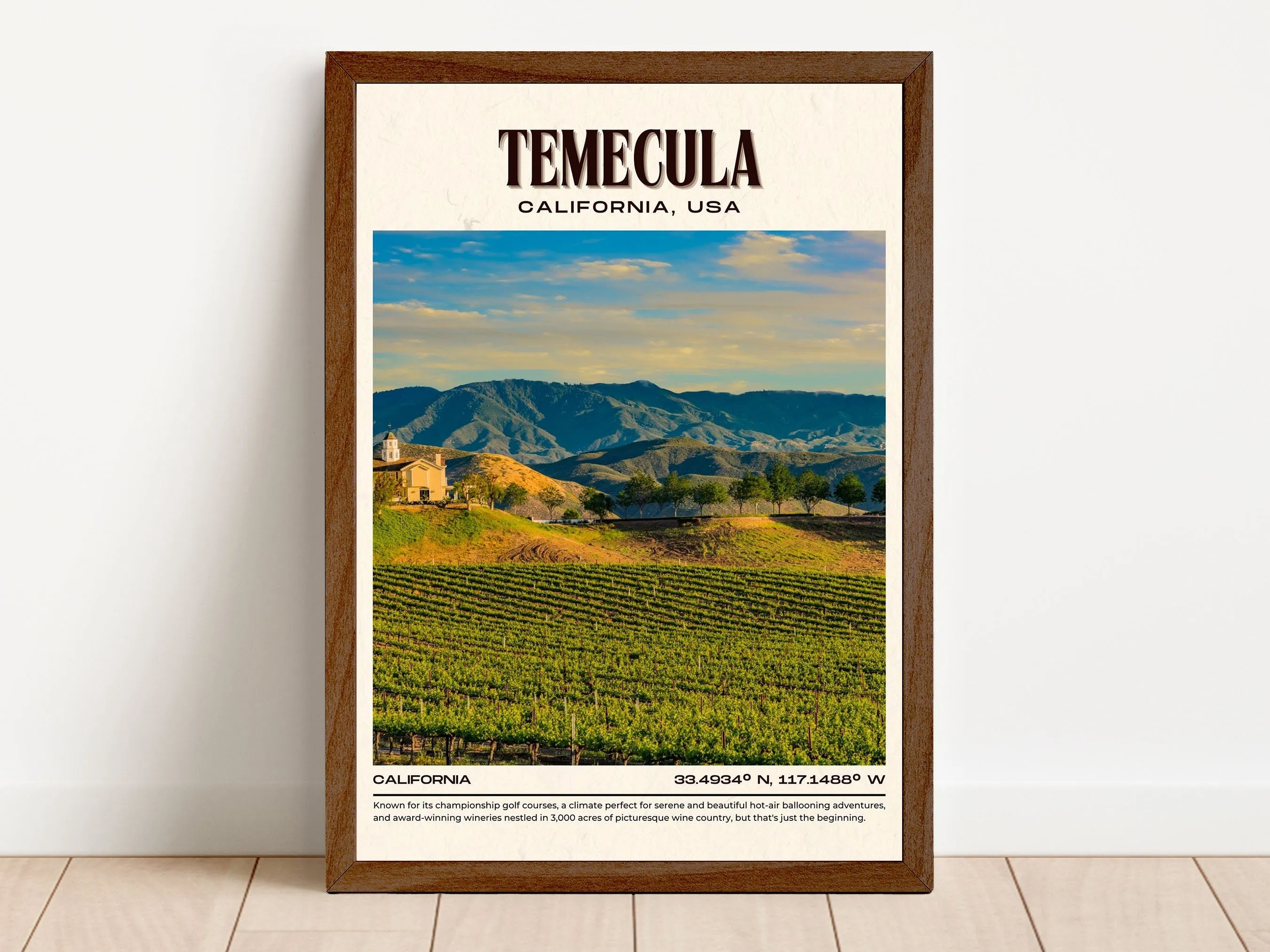 Temecula Vintage Wall Art, California, USA