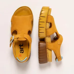 THE ART COMPANY 1882 TSTRAP HONEY NUBUCK SANDALS