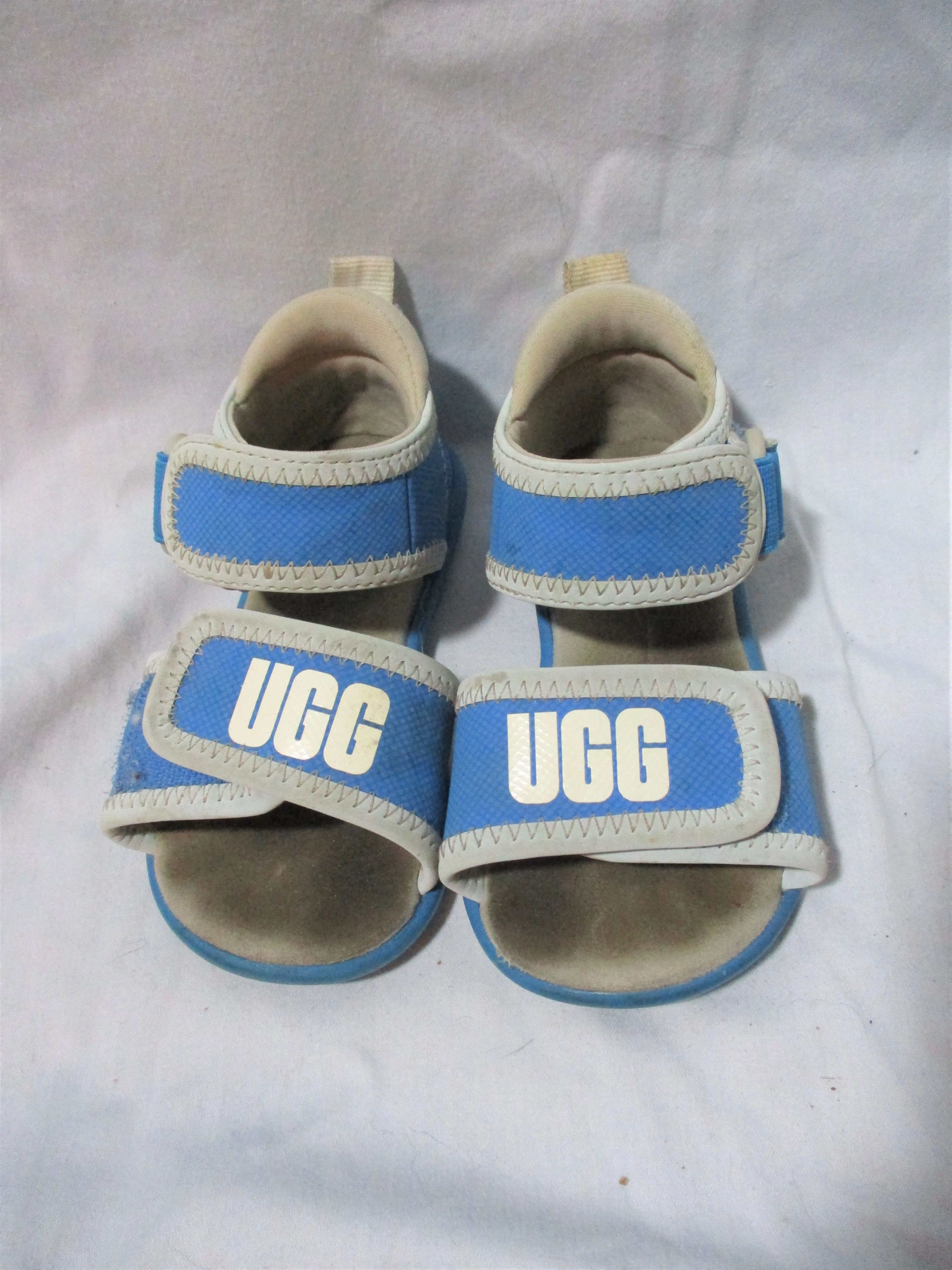Toddler BABY UGG Signature Sandals Summer Beach Shoe Vacation BLUE S