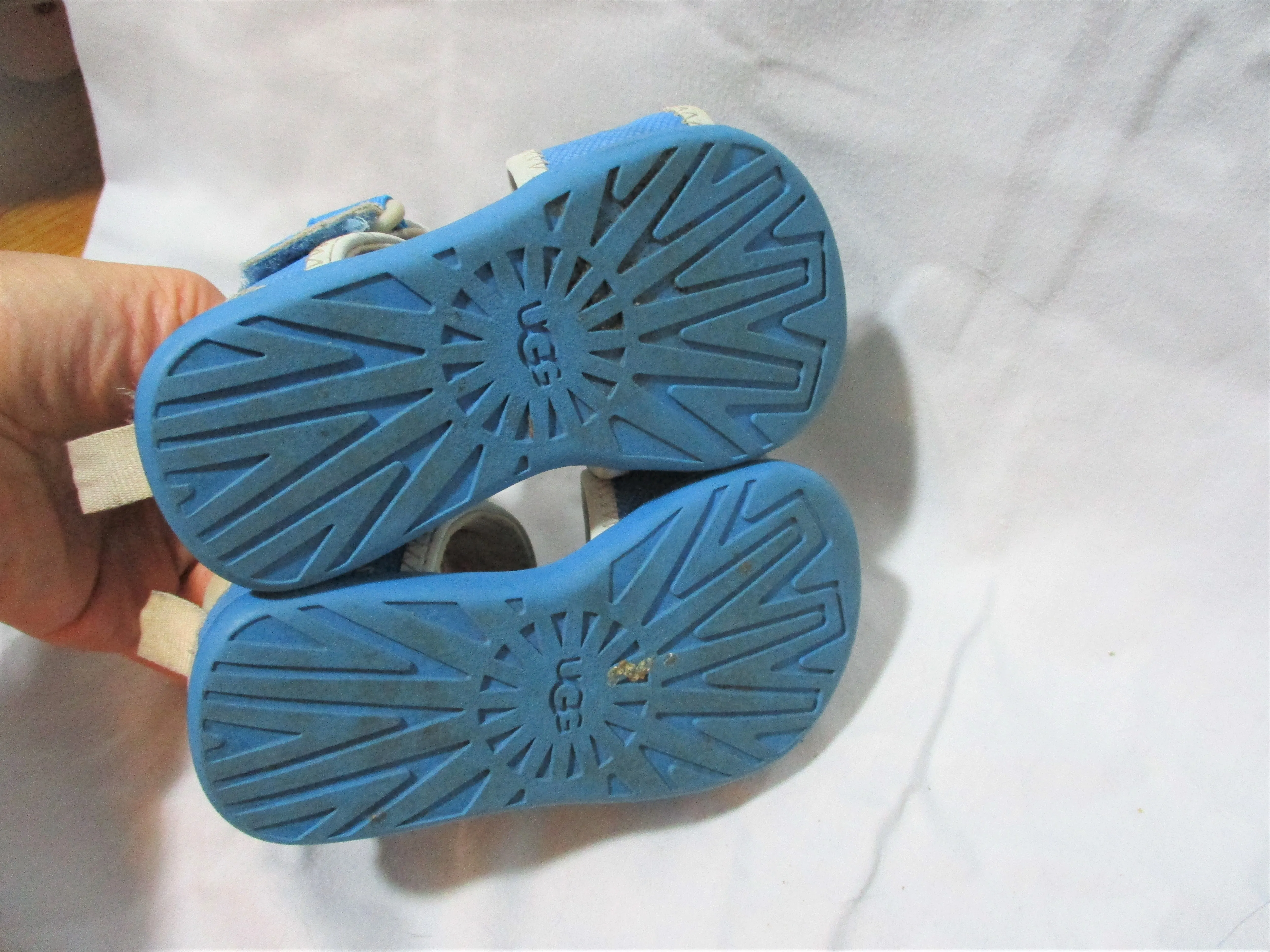Toddler BABY UGG Signature Sandals Summer Beach Shoe Vacation BLUE S