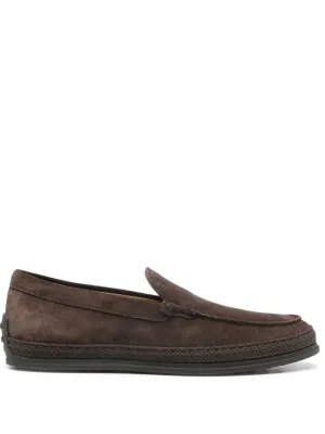 TOD'S Stylish Rafia Moccasins for Men
