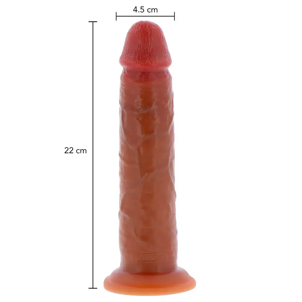 Toyjoy Get Real Silicone Foreskin Dong 8.5 Inches