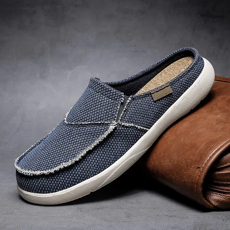 Travis | Men's Lightweight Summer Slip-On Canvas Loafers