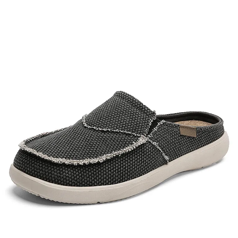 Travis | Men's Lightweight Summer Slip-On Canvas Loafers