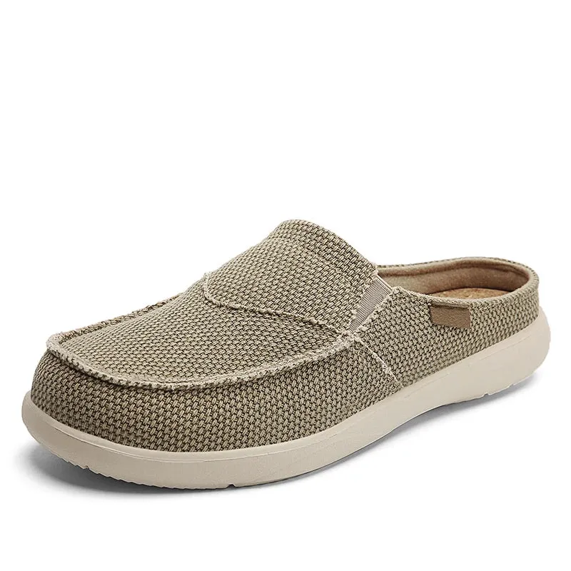 Travis | Men's Lightweight Summer Slip-On Canvas Loafers