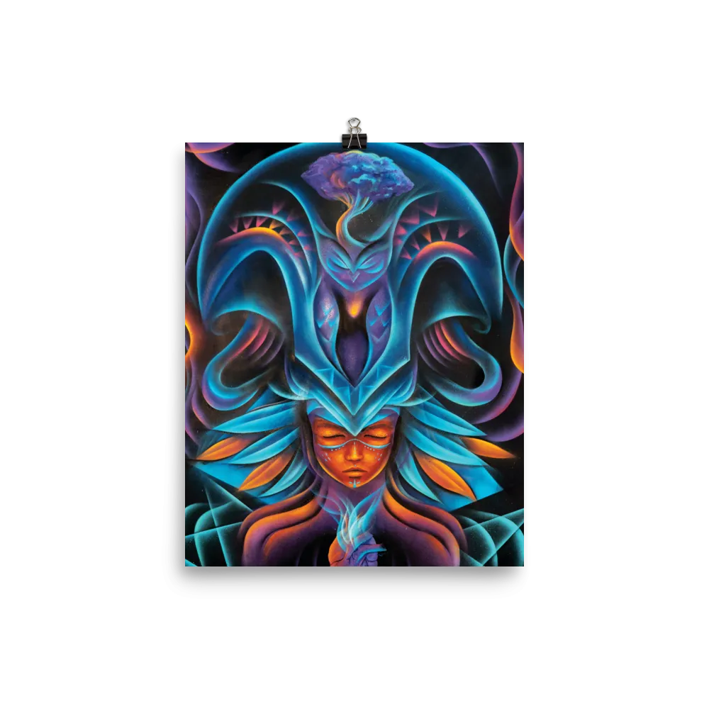 Tribal Heart Poster