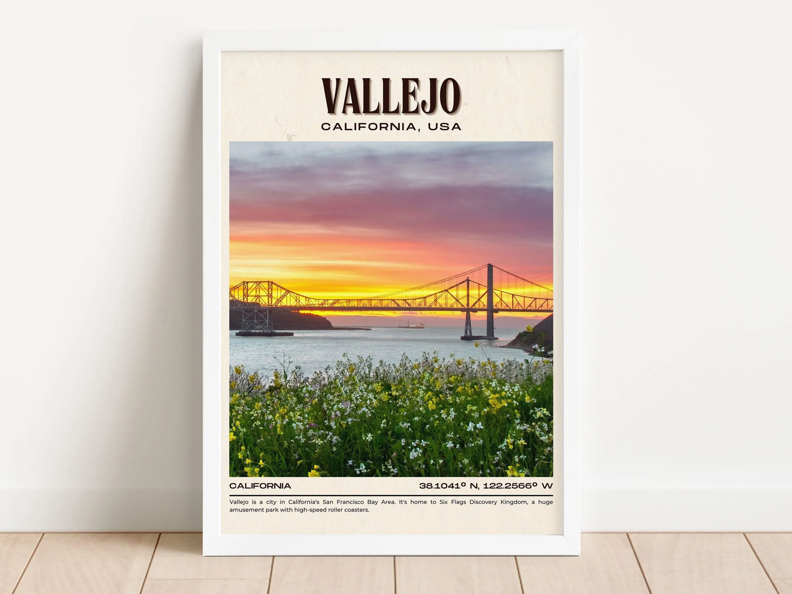 Vallejo Vintage Wall Art, California, USA