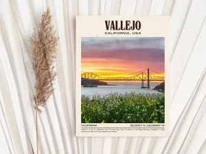 Vallejo Vintage Wall Art, California, USA