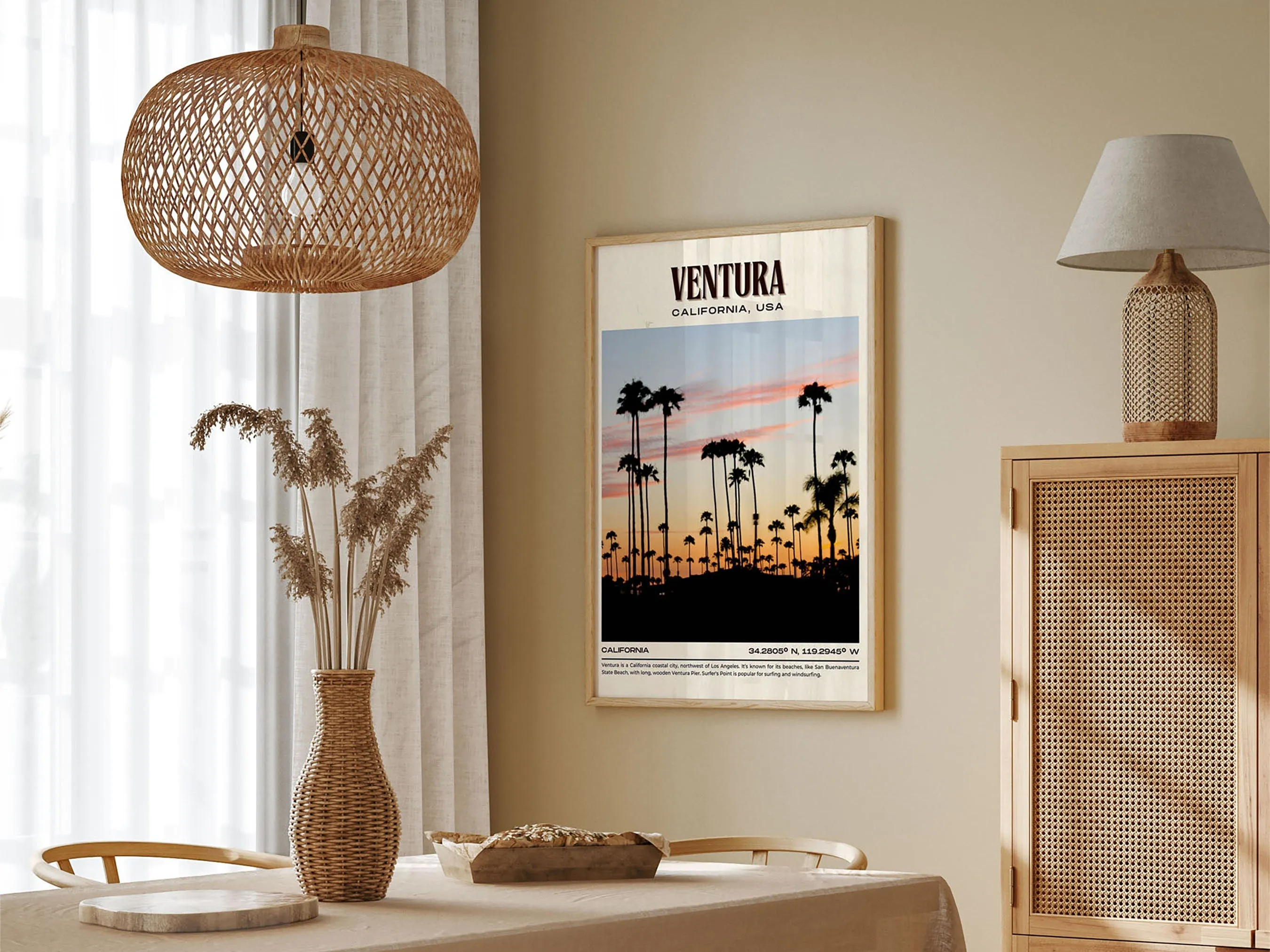 Ventura Vintage Wall Art, California, USA