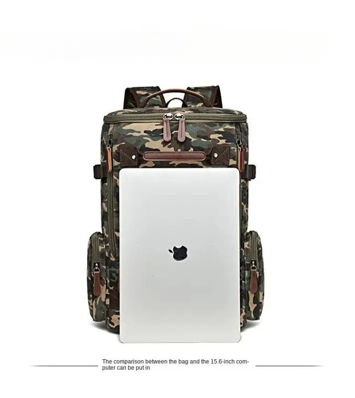 Versatile Canvas Backpack