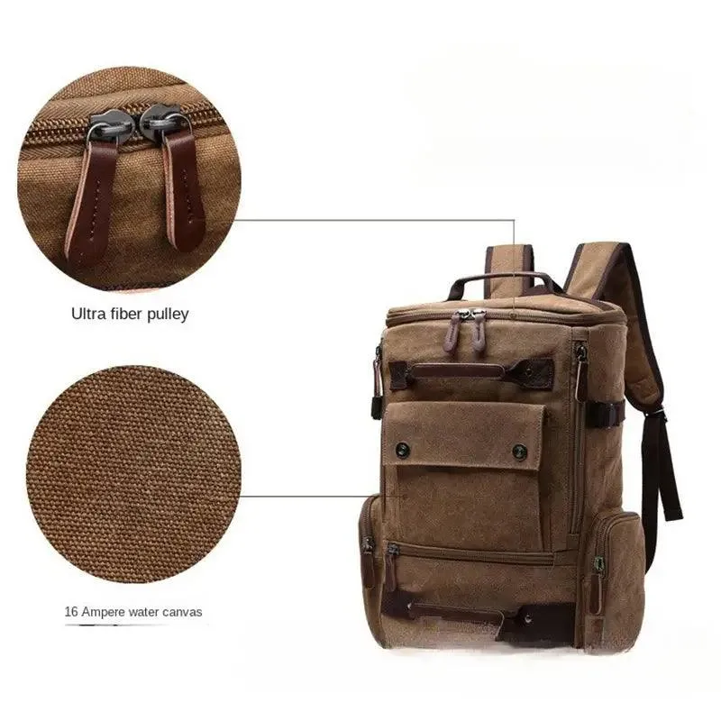 Versatile Canvas Backpack