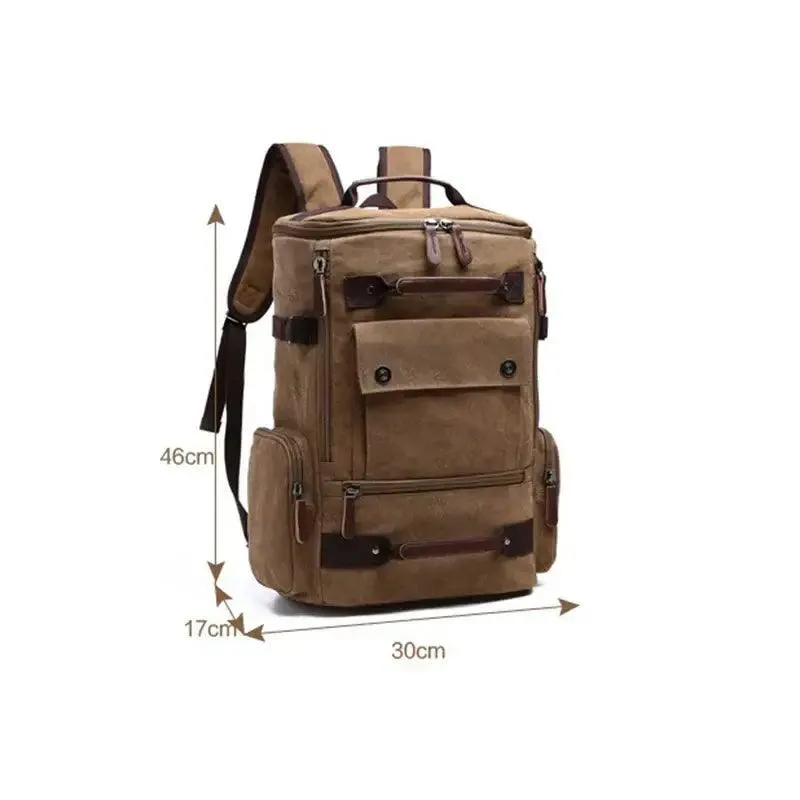 Versatile Canvas Backpack
