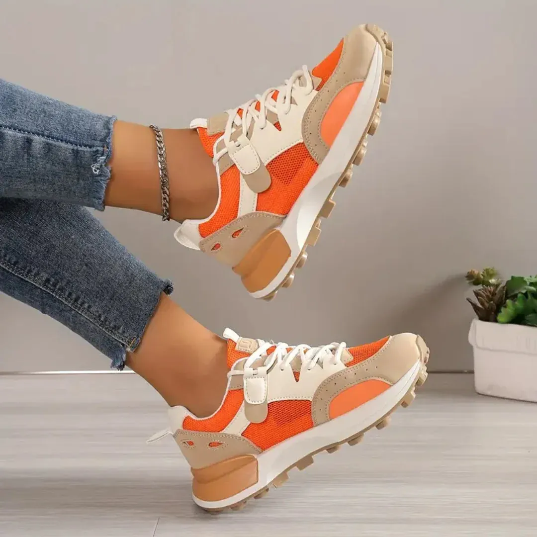 Vilma – Baskets décontractées à blocs de couleurs pour femmes