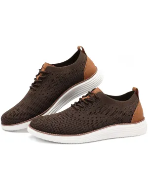 VILOCY Men's Oxfords Casual Business/Dress Lace Up  Sneakers