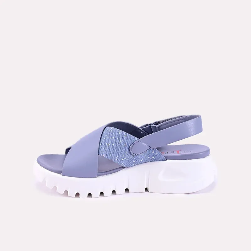 Vina Blue Comfy Sandals 0421310