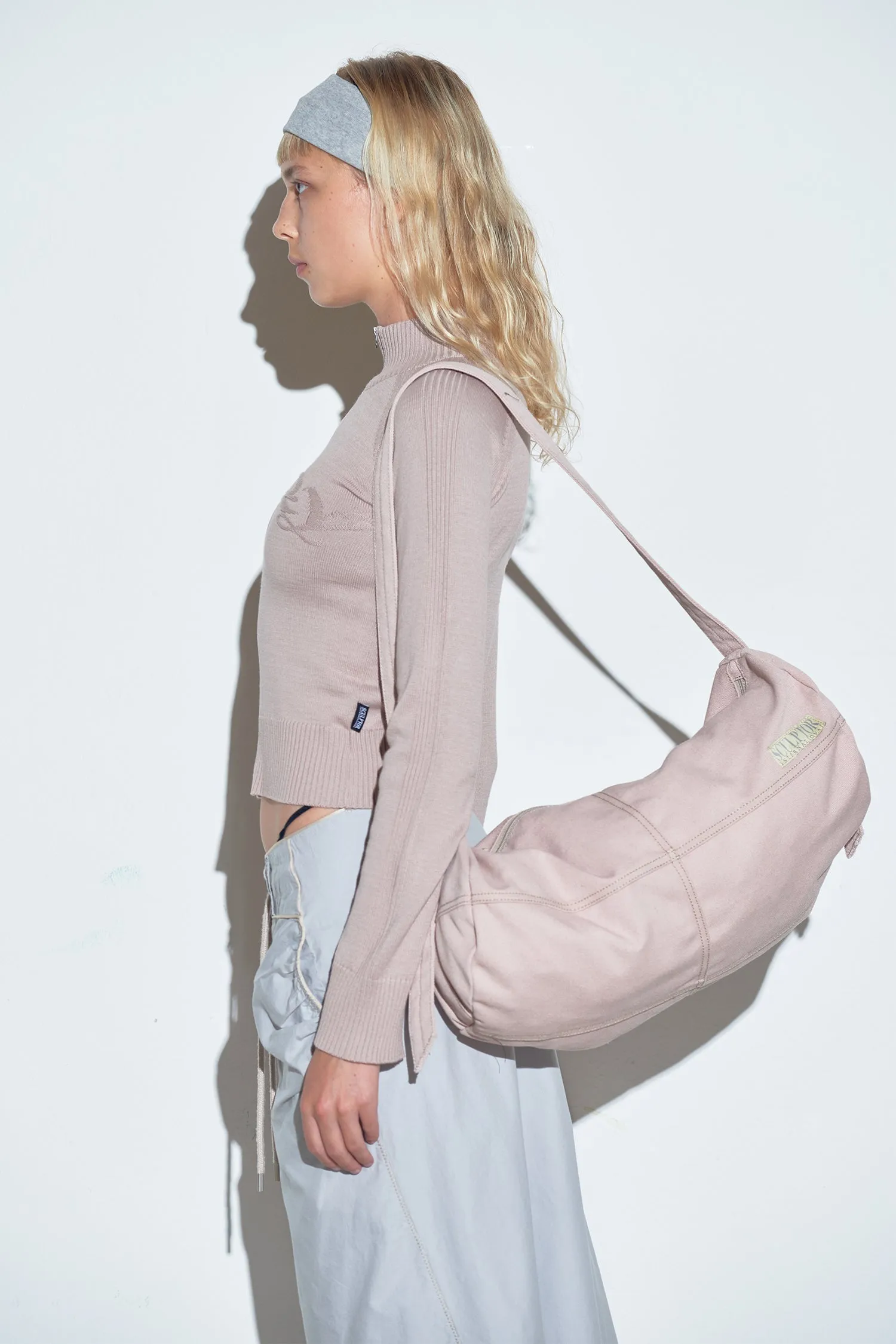 Vintage Canvas Duffel Bag Indie Pink