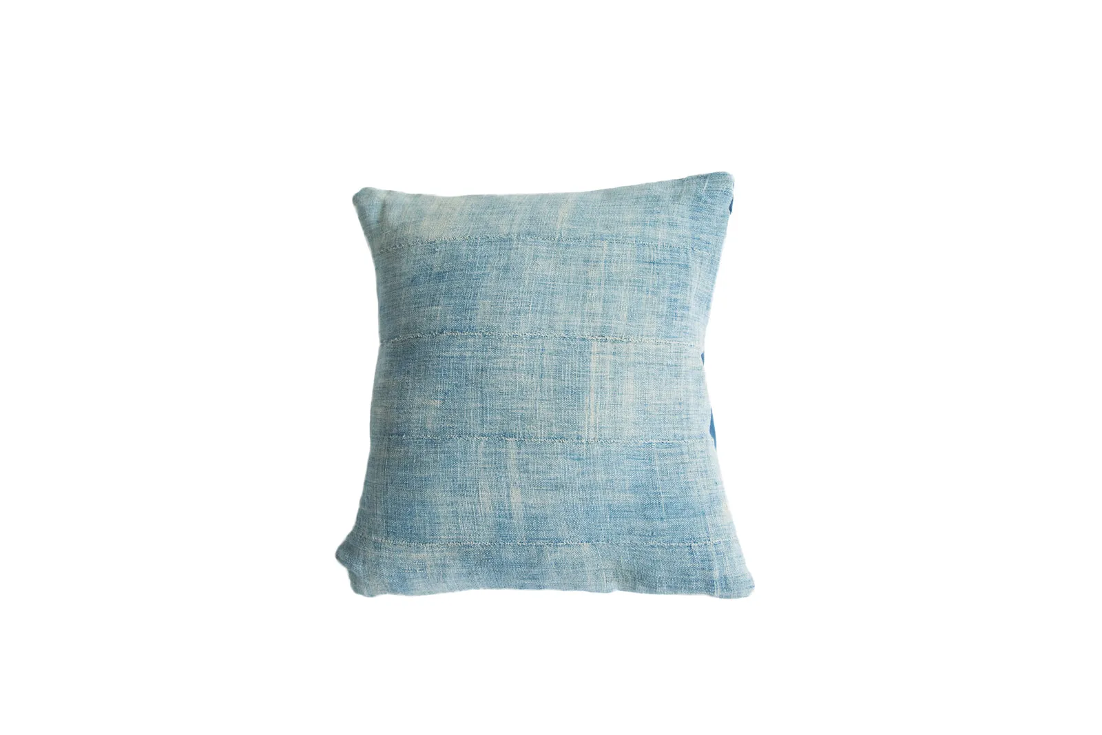 Vintage Light Blue Indigo Pillow