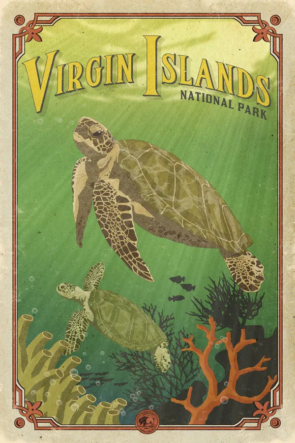 Virgin Islands National Park Poster