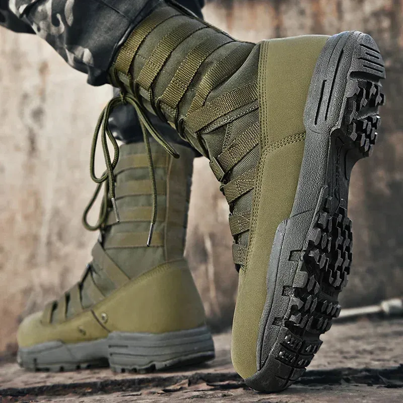 Waterproof Men's Tactical Desert Boots – Versatile and Durable