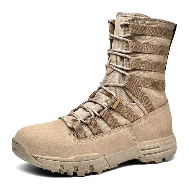 Waterproof Men's Tactical Desert Boots – Versatile and Durable