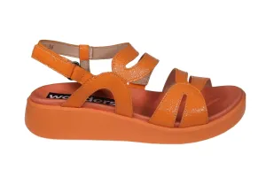 'Wave' women's sandal - Orange