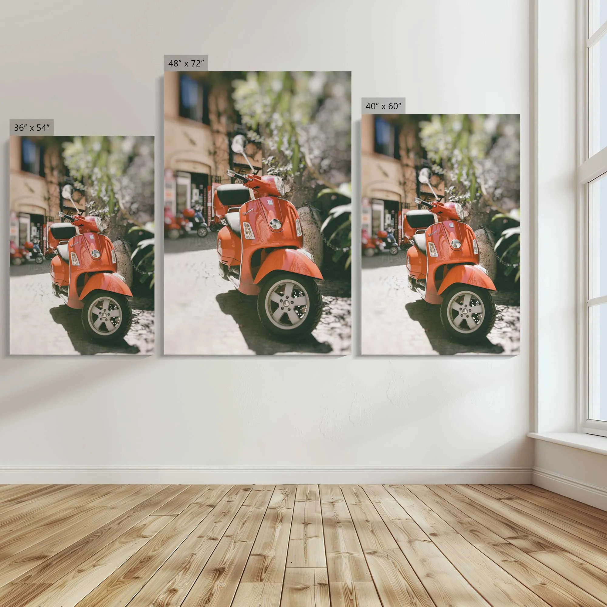 When in Rome Large Canvas Print