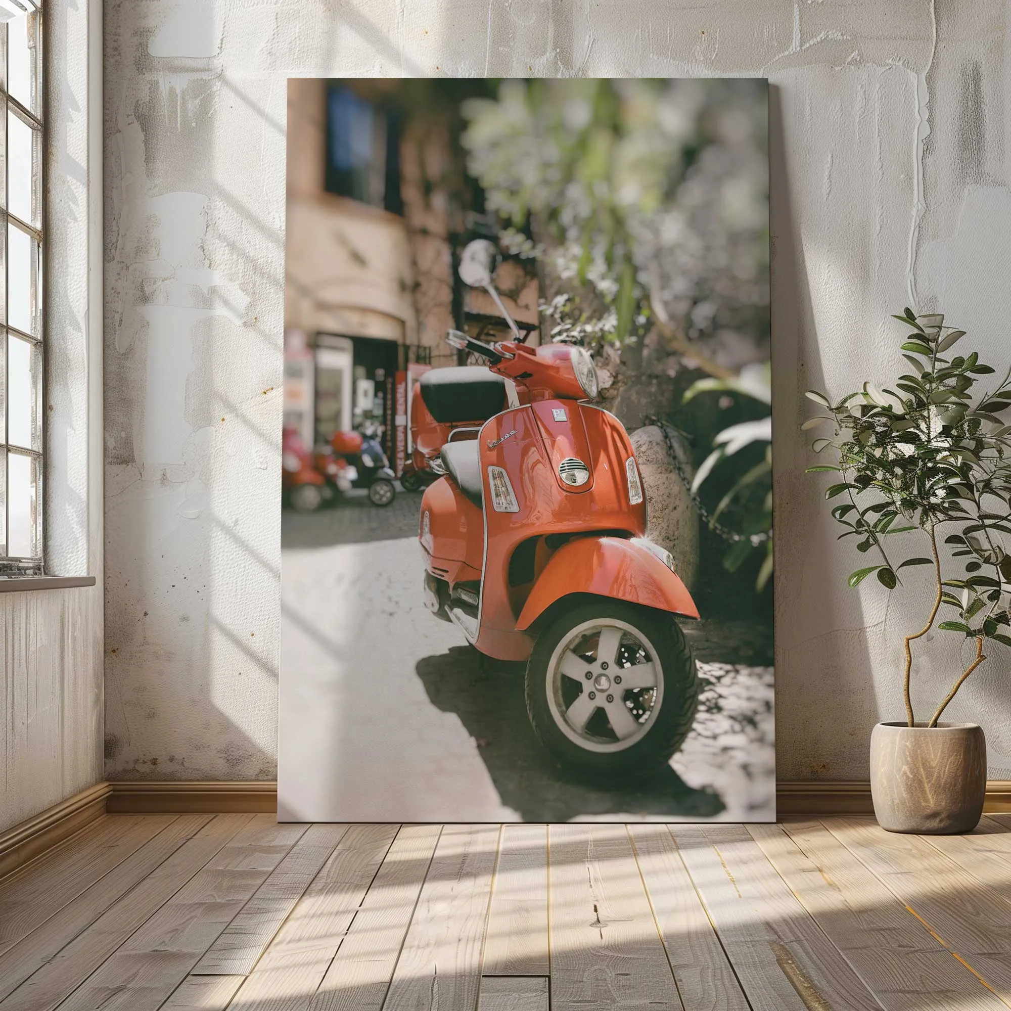 When in Rome Large Canvas Print