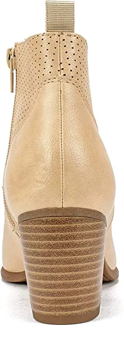 WHITE MOUNTAIN Shoes GRACE Women's Boot, SAND/NAPPA/PU, 7 M