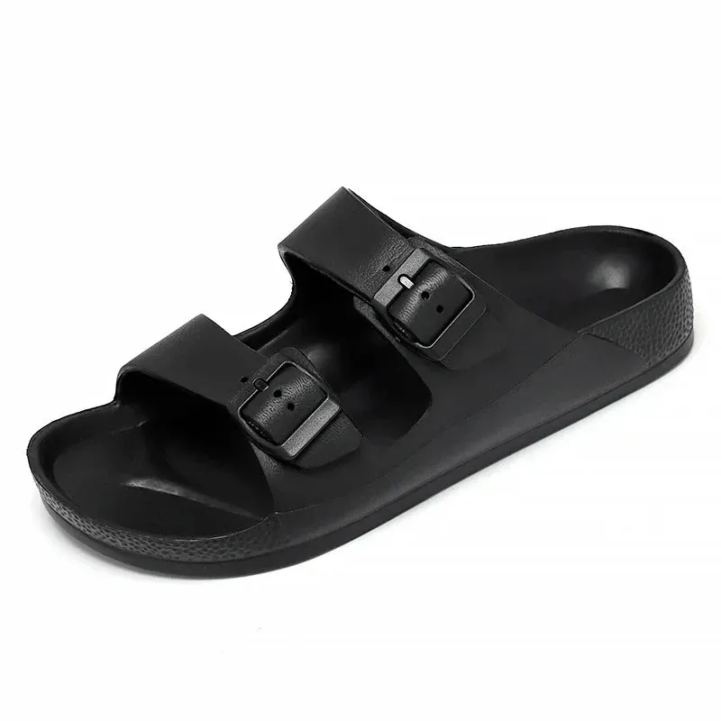 Women Men Slippers Soft Sandals Women Beach Casual Shoes EVA Slides Original Men Flip-flop
