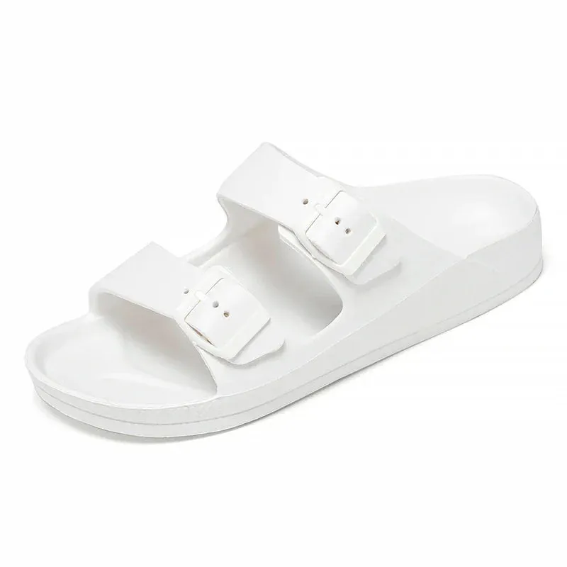 Women Men Slippers Soft Sandals Women Beach Casual Shoes EVA Slides Original Men Flip-flop