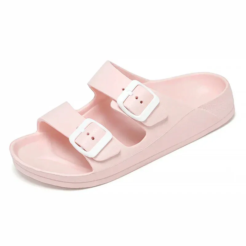 Women Men Slippers Soft Sandals Women Beach Casual Shoes EVA Slides Original Men Flip-flop