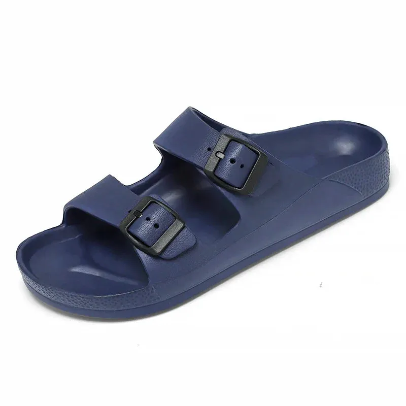 Women Men Slippers Soft Sandals Women Beach Casual Shoes EVA Slides Original Men Flip-flop