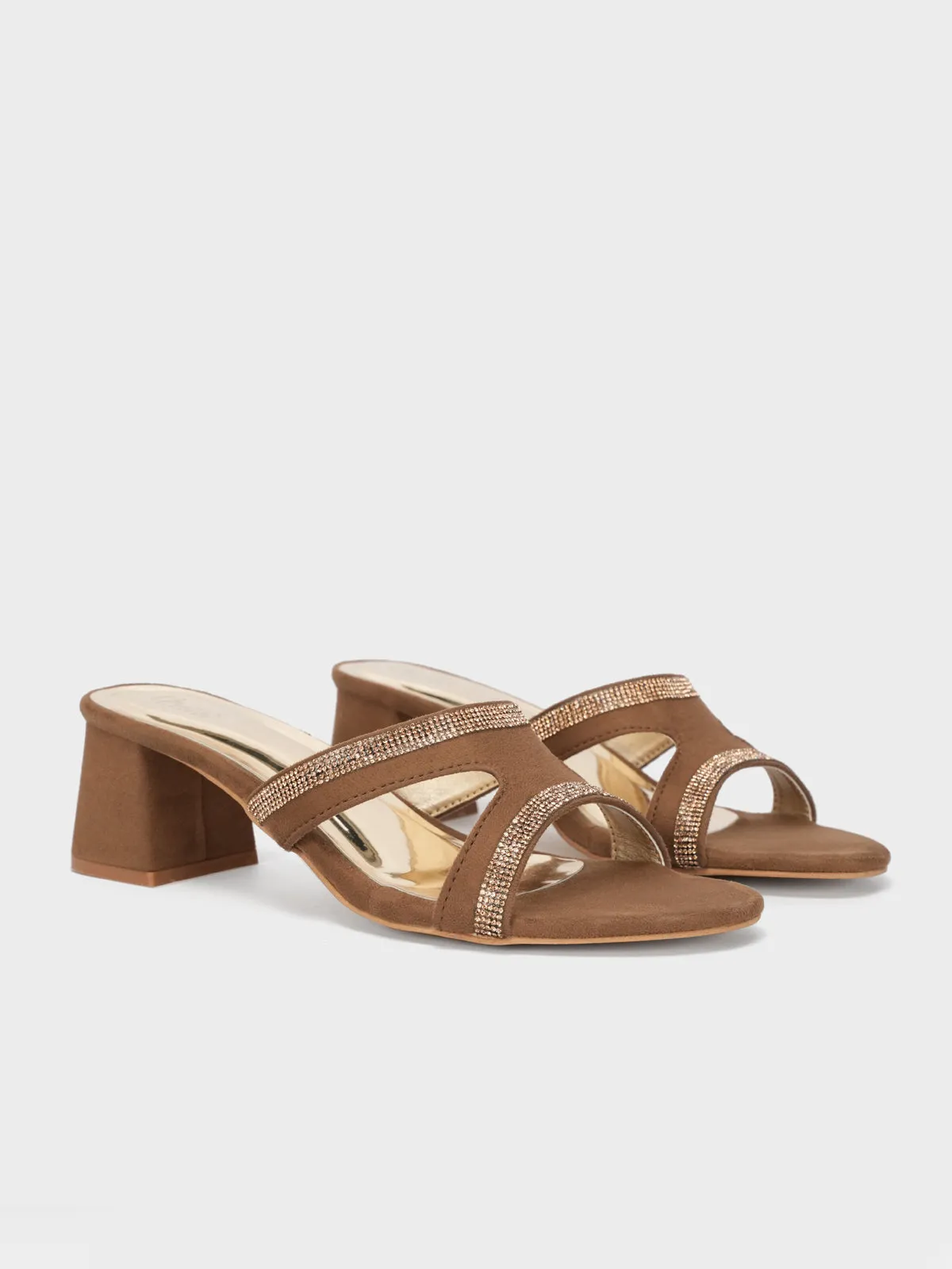 Women "GAMZE"  Block Heel Sandals