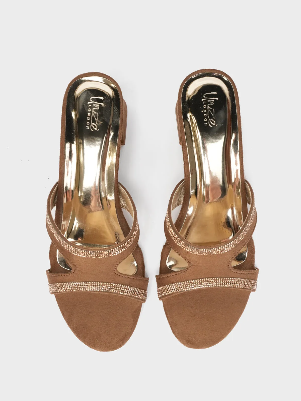 Women "GAMZE"  Block Heel Sandals