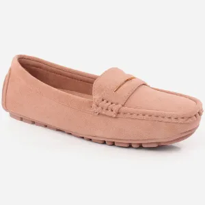 Women "Malin" Slip On Casual Suede Moccasins